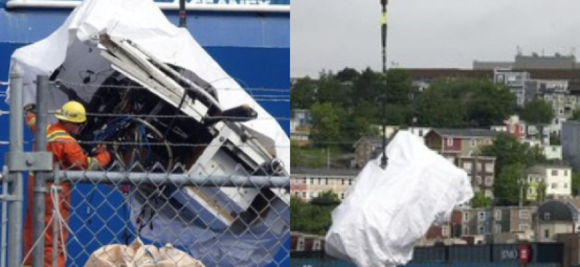 Investigação dos destroços submarinos em andamento
