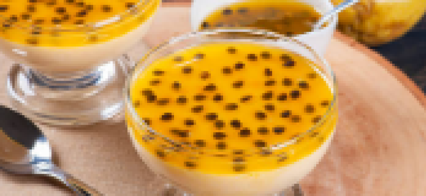 mousse de maracujá