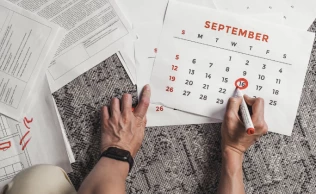 Calendário de Setembro