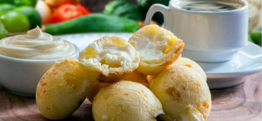 Receita tradicional de Pão de Queijo