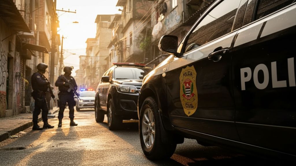 Confronto em São Paulo: quatro suspeitos baleados durante operação policial
