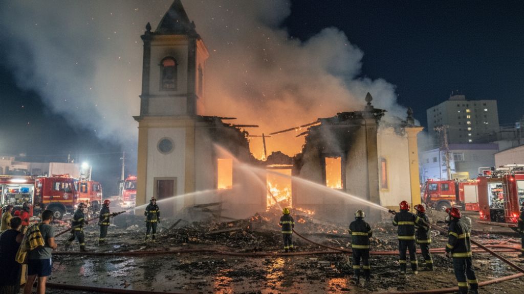 Incêndio na Capela: comunidade enfrenta terceiro incidente em uma semana