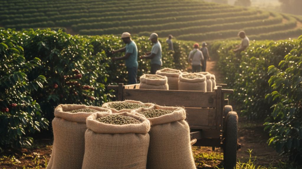 Brasil: produção de café pode alcançar 66,2 milhões de sacas em 2026